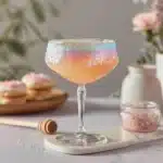 Glittery Mocktails with Sugared Rims Recipe
