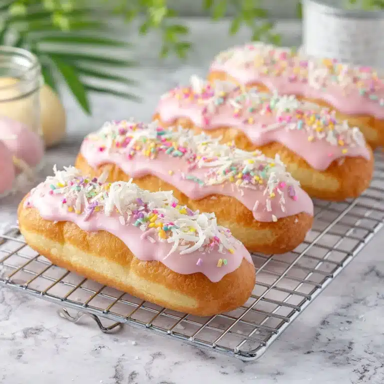 Finger Bun Éclairs Recipe