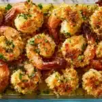 Magic Crispy Garlic Butter Baked Shrimp Recipe