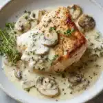 One-Pan Mushroom Asiago Chicken Recipe