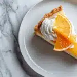 Fresh Orange Pie with Whipped Cream Recipe