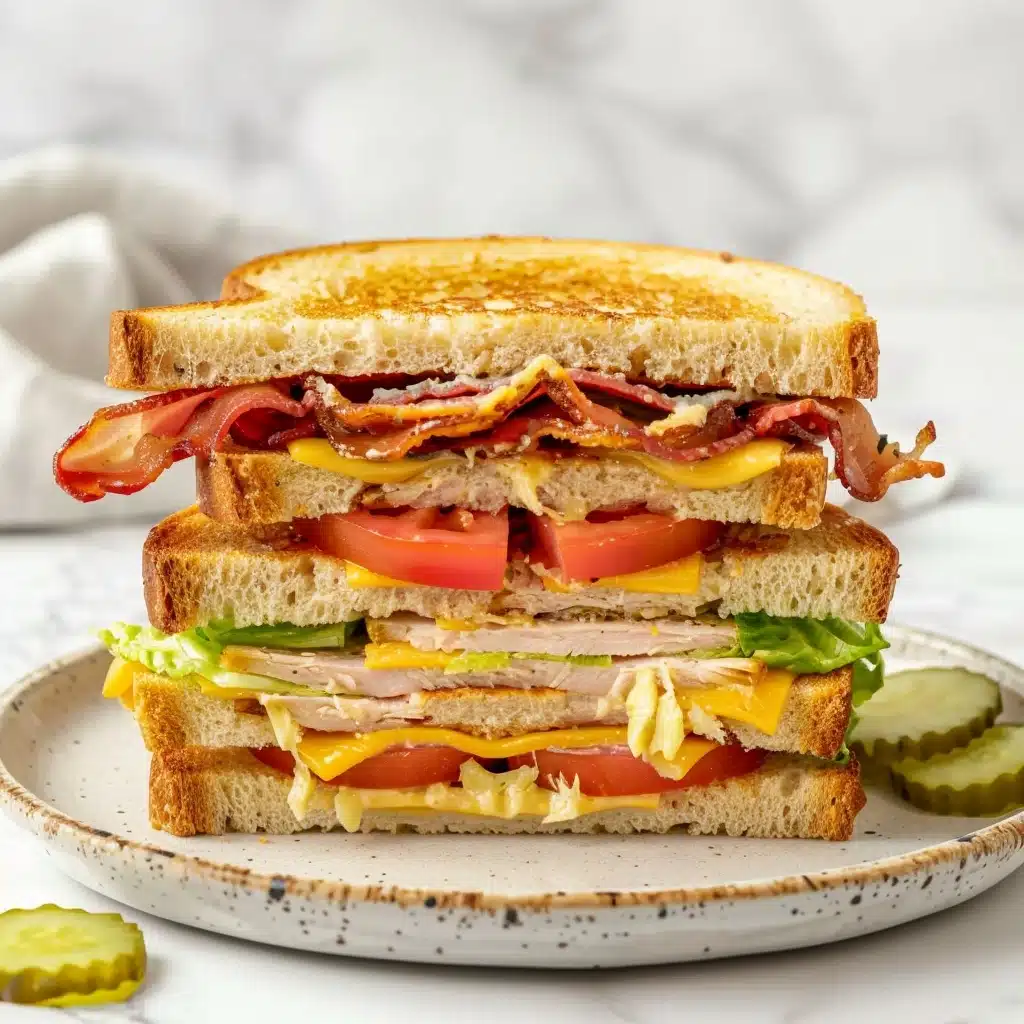 Turkey Club Sandwich Recipe - Recipe Image