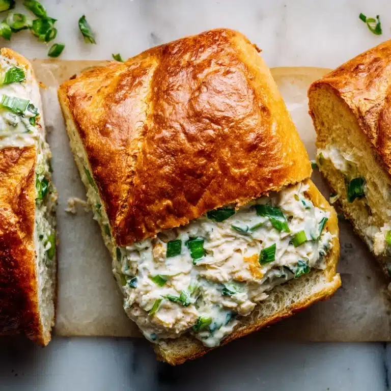 Chicken Stuffed French Bread