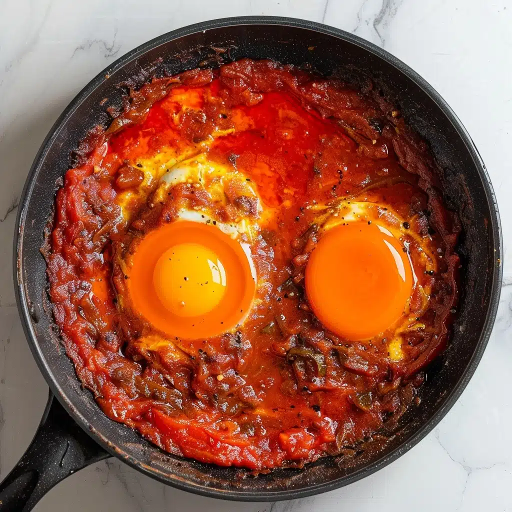Spicy Tomato Shakshuka with Labneh Recipe - Recipe Image
