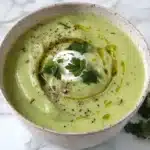 Creamy Zucchini Soup with Yogurt & Herbs Recipe