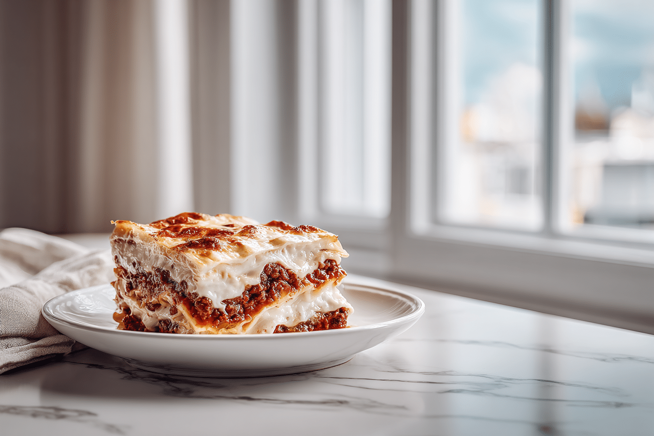 Cheesy Beef Macaroni Bake Recipe - Recipe Image