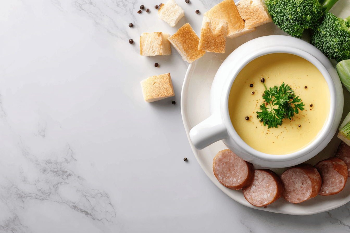Best Cheese Fondue Recipe Ever Recipe - Recipe Image